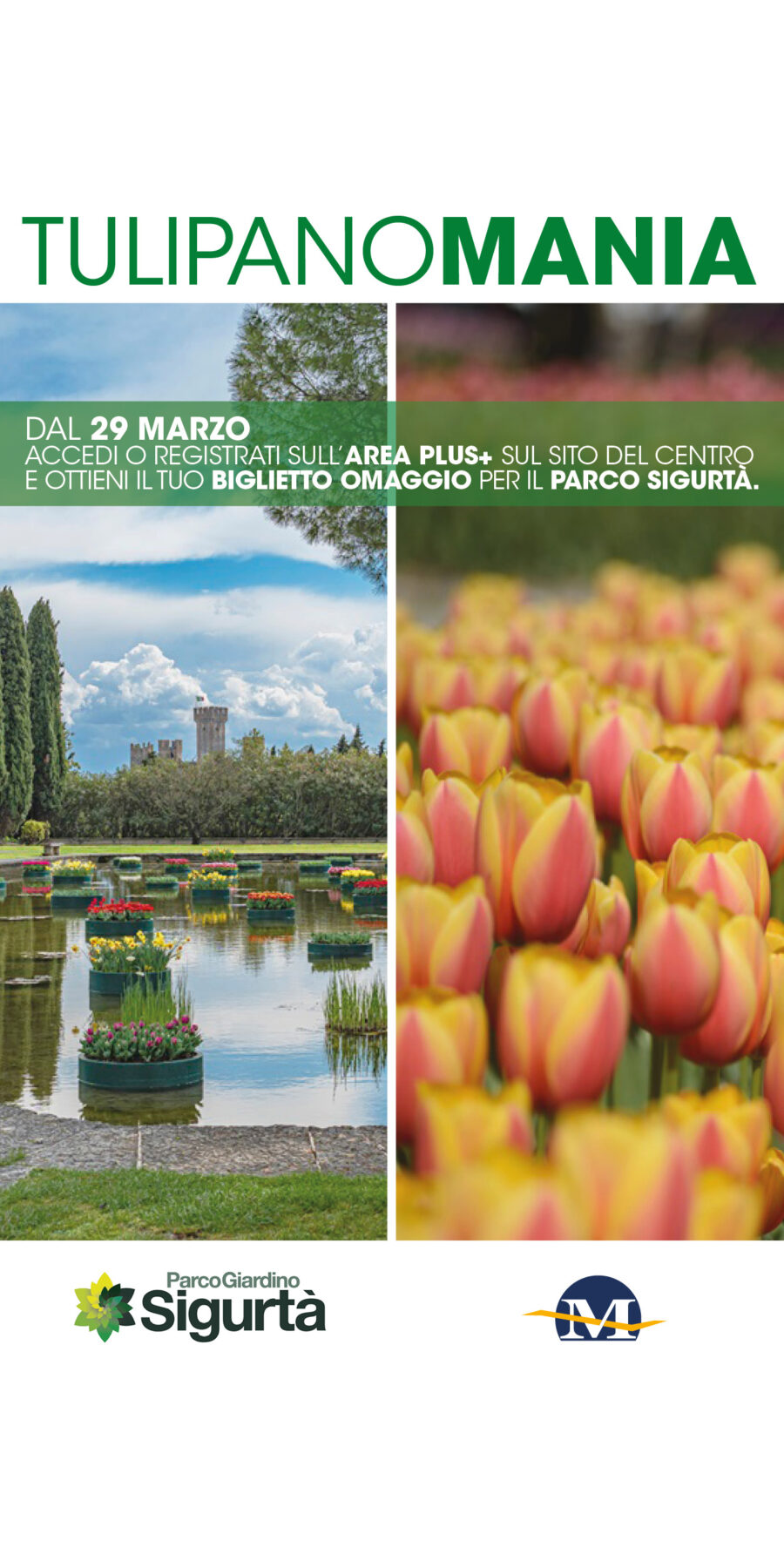 Ritorna Tulipanomania al Parco Giardino Sigurtà!